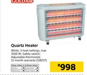 Goldair Quartz Heater
