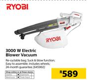 Ryobi 3000 W Electric Blower Vacuum