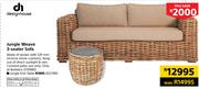 Designhouse Jungle Weave 3 Seater Sofa
