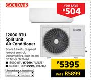 Goldair 18000 BTU Split Unit Air Conditioner