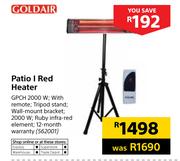 Goldair Patio I Red Heater GPCH 2000W