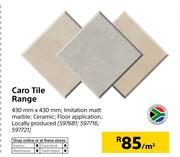 Caro Tile Range-Per Sqm