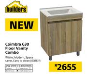 Builders Coimbra 630 Floor Vanity Combo