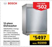 Bosch 12 Place Dishwasher SMS45J100Z