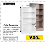Home & Kitchen Cuba Bookcase-1200mm x 600mm Each