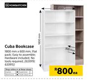 Home & Kitchen Cuba Bookcase-1800mm x 600mm Each