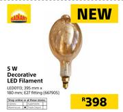 Radiant 5W Decorative LED Filament LED0113