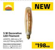 Radiant 5W Decorative LED Filament LED0115
