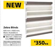 Zebra Blinds 900 x 1600mm