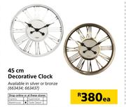 45cm Decorative Clock-Each