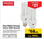 Eurolux Day/Night Energy Saver With Sensor-Each