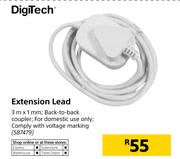 Digitech Extension Lead 3m x 1mm