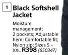 Builders Black Softshell Jacket