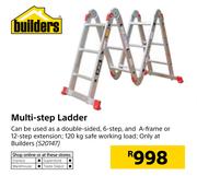 Builders Multi Step Ladder