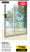 Home & Kitchen Aluminium Sliding Door-1800mm x 2100mm