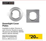 Light Worx Downlight Cover Plates-Each