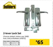Builders 2 Lever Lock Set