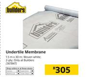 Builders Undertile Membrane-1.5m x 30m