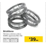 Brickforce-150mm x 2.8mm x 20m Each