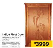 Indigo Pivot Door 1200 x 2032mm