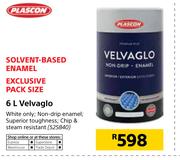 Plascon Velvaglo Solvent Based Enamel-6Ltr