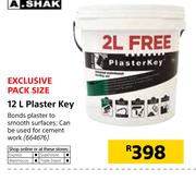 A-Shak Plaster Key-12Ltr