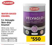 Plascon Velvaglo Water Based Enamel-5Ltr