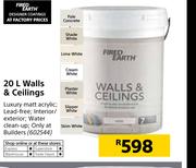 Fired Earth Walls & Ceilings-20Ltr