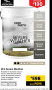 Fired Earth 20Ltr Severe Weather