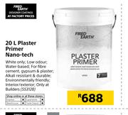 Fired Earth Plaster Primer Nano Tech-20Ltr