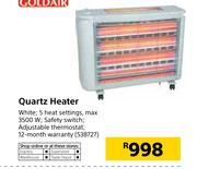 Goldair Quartz Heater