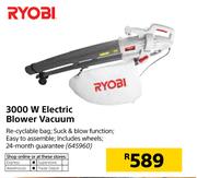 Ryobi 3000 W Electric Blower Vacuum