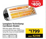 Lowglare Technilamp Carribean Heater