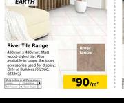 Fired Earth River Tile Range-Per Sqm