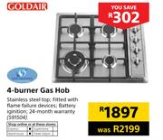 Goldair 4 Burner Gas Hob