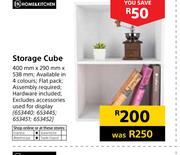 Home & Kitchen Storage Cube-400mm x 290mm x 538mm