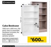 Home & Kitchen Cuba Bookcase-1200mm x 600mm Each