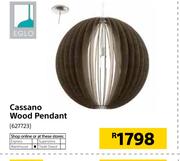 Eglo Cassano Wood Pendant 627723
