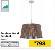 Eglo Sendero Wood Pendant 646855