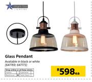 Bright Star Glass Pendant-Each