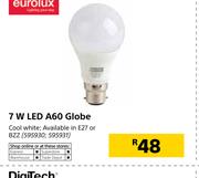 Eurolux 7W LED A60 Globe