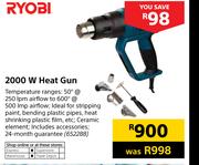 Ryobi 2000 W Heat Gun