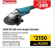 Makita 2200 W 230mm Angle Grinder GA9020