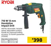 Ryobi 710W 13mm Handyline Impact Drill