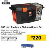 Big Jim 700mm Toolbox + 320mm Bonus Set