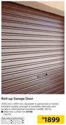 Roll Up Garage Door-2500mm x 2100mm