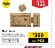 Yale Night Latch