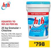hth 25kg Granular+ Chlorine L146