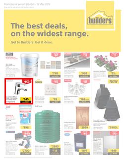 Builders East London : The Best Deals On The Widest Range (20 Apr - 19 May 2019), page 1