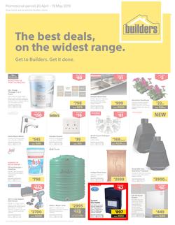 Builders East London : The Best Deals On The Widest Range (20 Apr - 19 May 2019), page 1